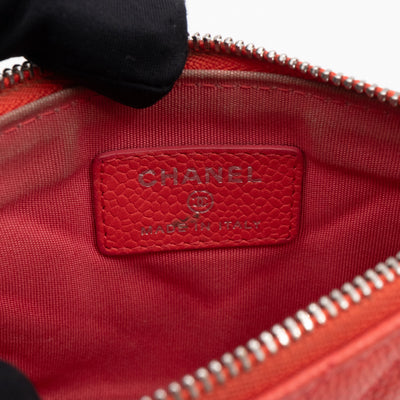 Classic Mini O Case Coral Caviar