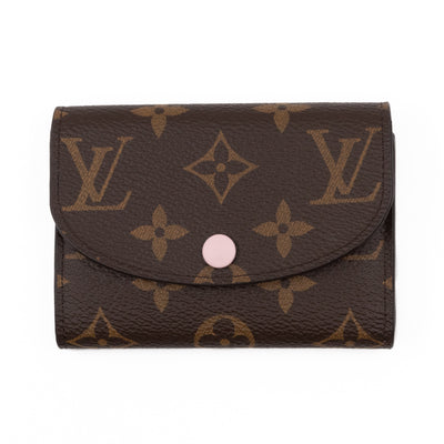 Rosalie Coin Purse Monogram Rose Ballerine