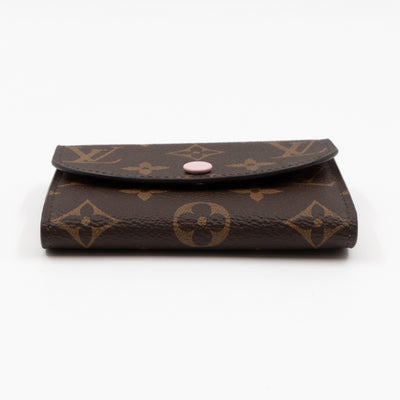 Rosalie Coin Purse Monogram Rose Ballerine