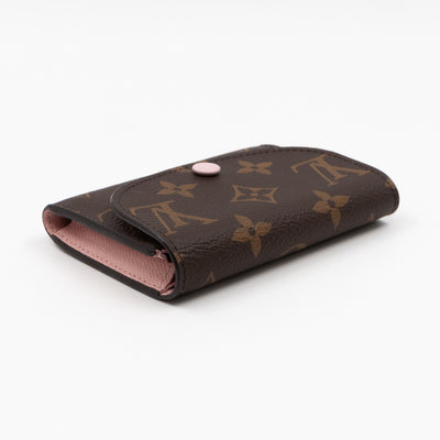 Rosalie Coin Purse Monogram Rose Ballerine