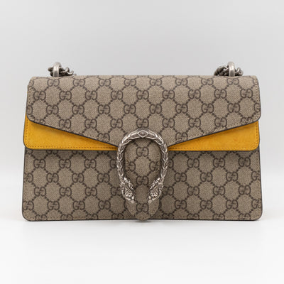 Dionysus Small GG Supreme Yellow
