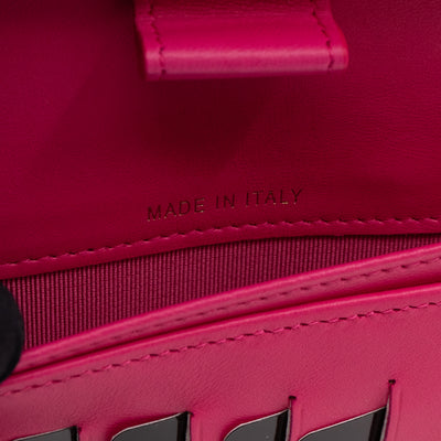 Zip Around Organizer Wallet Pink Leather