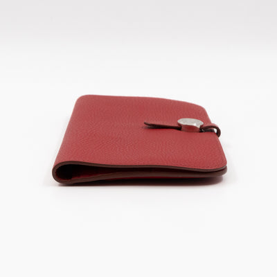 Dogon Long Wallet Red Leather