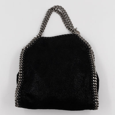 Falabella Fold Over Tote Tiny Black