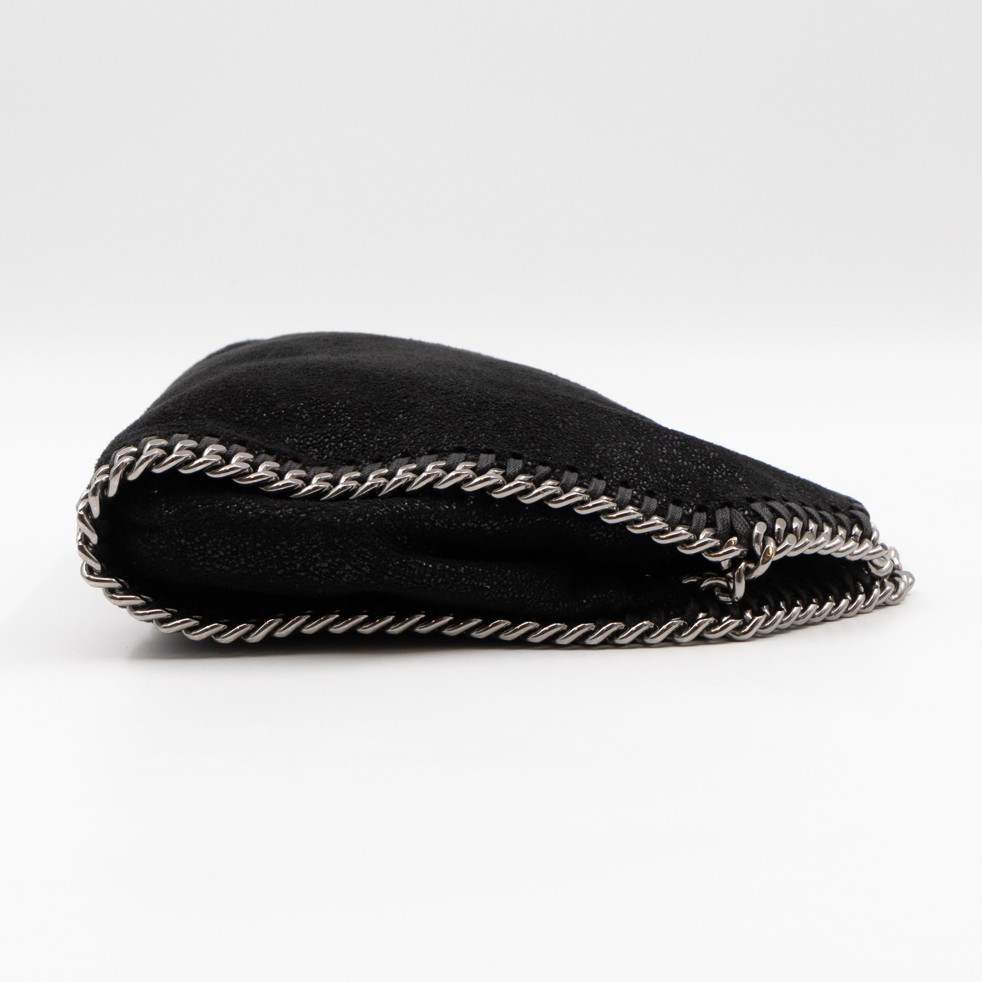 Falabella Fold Over Tote Tiny Black