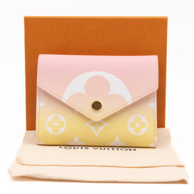 Victorine By The Pool Monogram Giant Pink Yellow