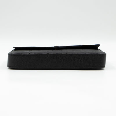 Pochette Felicie Monogram Empreinte Black