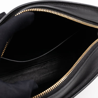 Esplanade Shoulder Bag Palissandro Brown & Noir Leather