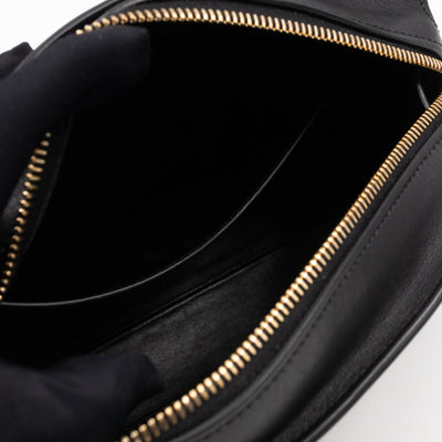 Esplanade Shoulder Bag Palissandro Brown & Noir Leather