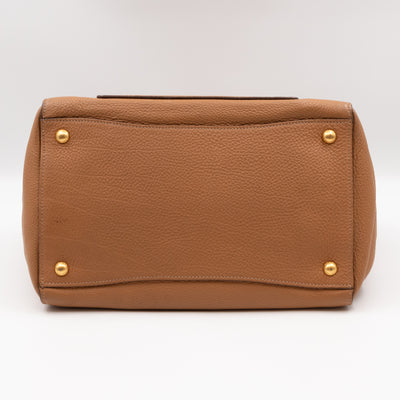 Shoulder Tote Bag Sughero Vitello Daino Leather