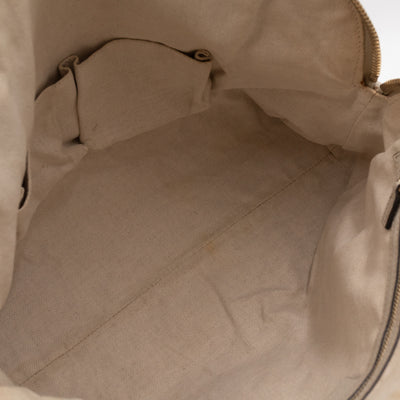 Bree Shoulder Bag White Guccissima Leather