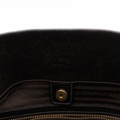 Canapa Hobo Brown Canvas