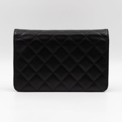 Cambon Wallet On Chain Black Leather