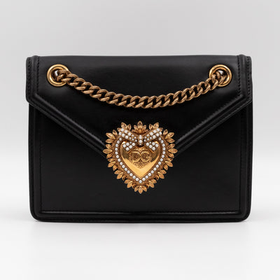 Devotion Black Calfskin Leather