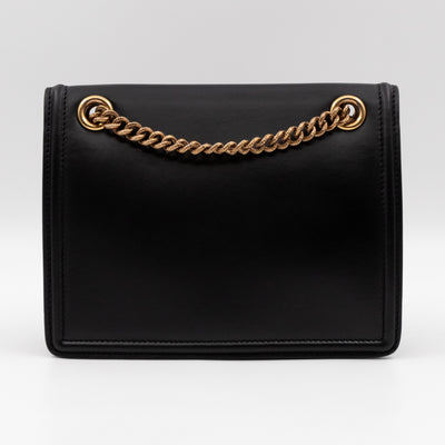 Devotion Black Calfskin Leather