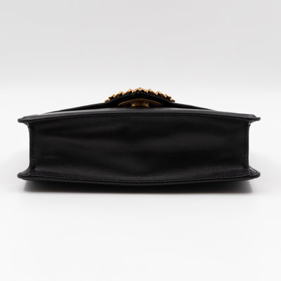 Devotion Black Calfskin Leather
