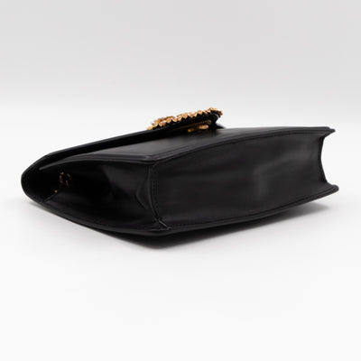 Devotion Black Calfskin Leather