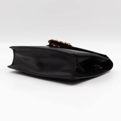 Devotion Black Calfskin Leather