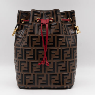 Mon Tresor Large FF Leather