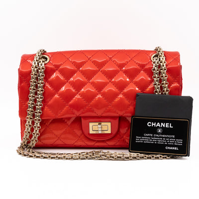 2.55 Reissue Flap Bag Red Patent Leather