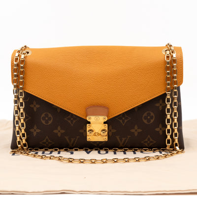 Pallas Chain Bag Monogram Safran