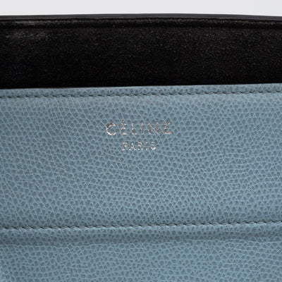 Phantom Medium Luggage Slate Blue Leather