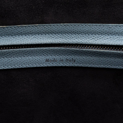 Phantom Medium Luggage Slate Blue Leather