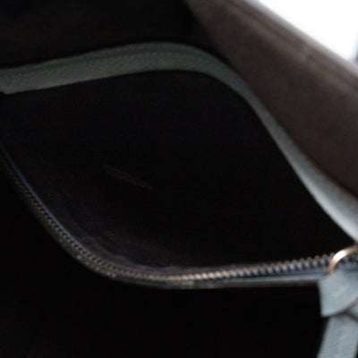 Phantom Medium Luggage Slate Blue Leather