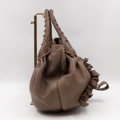 Spy Nappa Wisteria Taupe Leather