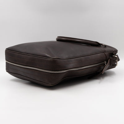 Bequia Porte Document Vertical Brown Leather