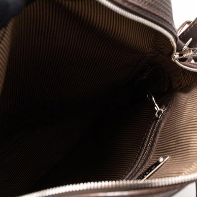 Bequia Porte Document Vertical Brown Leather