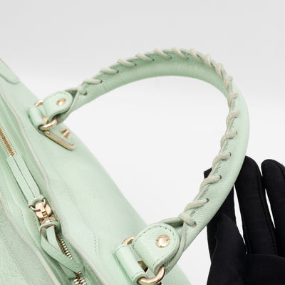 Classic City Mint Leather