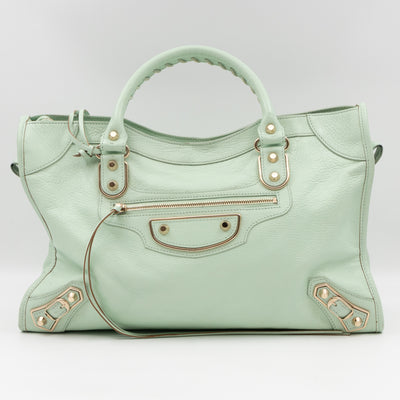 Classic City Mint Leather