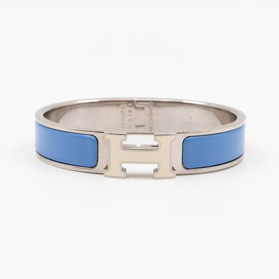 Clic H Bracelet PM  Blue White Silver