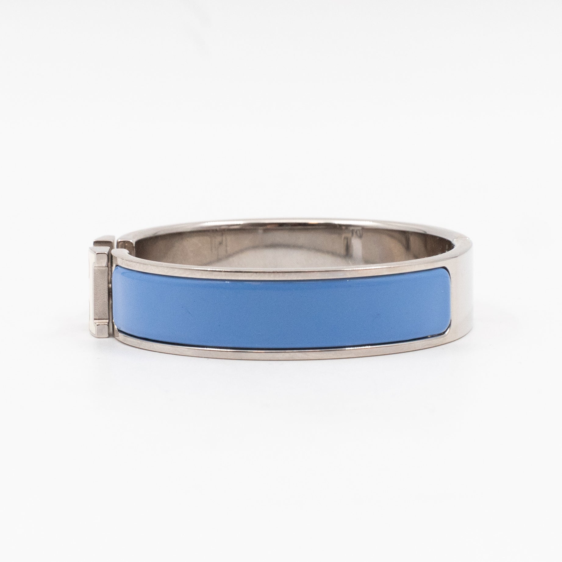 Clic H Bracelet PM  Blue White Silver