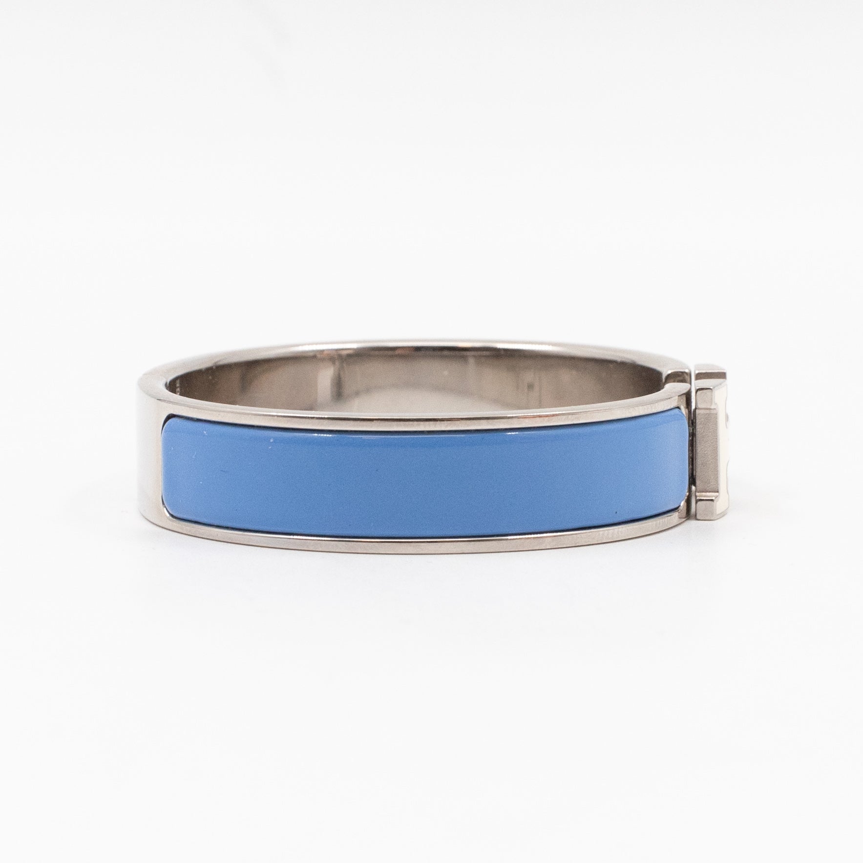 Clic H Bracelet PM  Blue White Silver