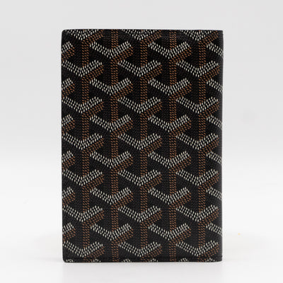 Grenelle Passport Cover Goyardine Black