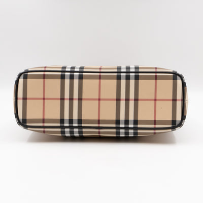 Tote Bag House Nova Check Coated Canvas