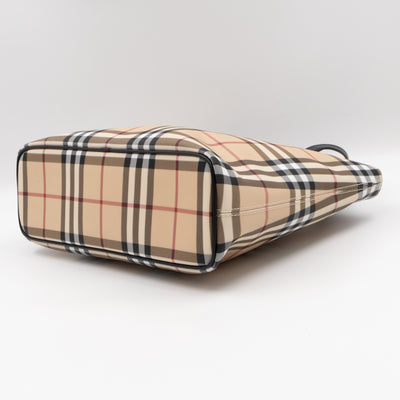 Tote Bag House Nova Check Coated Canvas