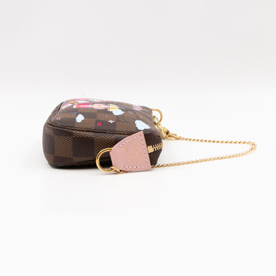 Mini Pochette Accessoires Christmas Animation