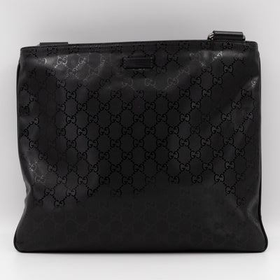 Large Messenger Crossbody Bag GG Imprime Black