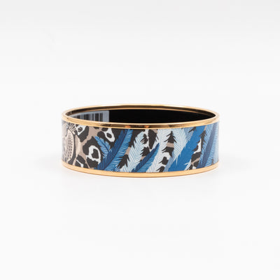 Jaquar Quetzal L Blue Bangle Bracelet