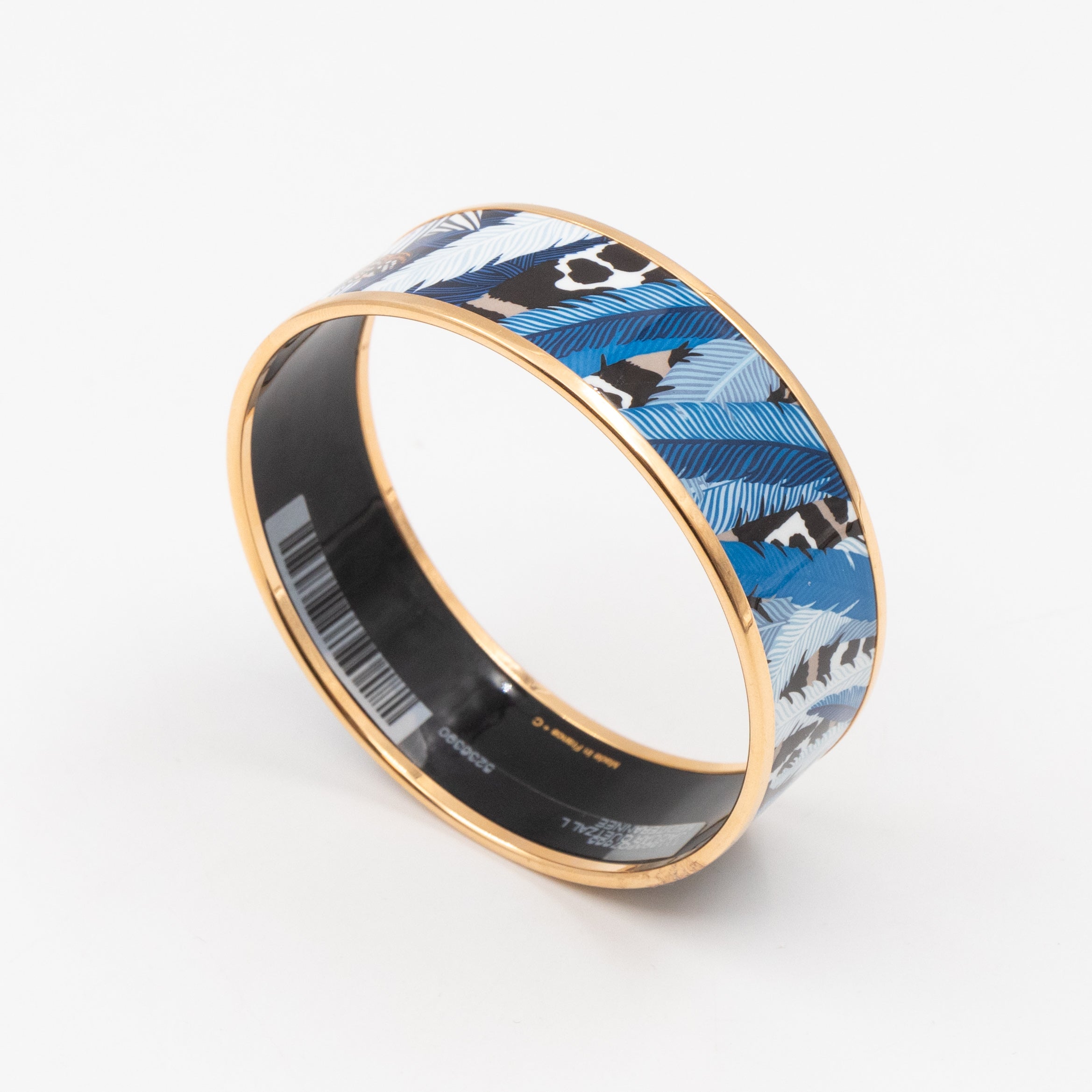 Jaquar Quetzal L Blue Bangle Bracelet