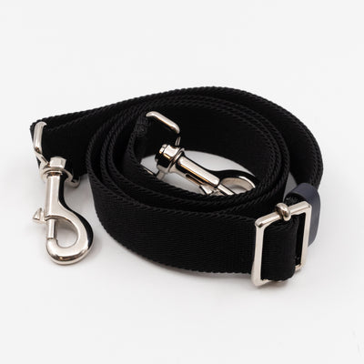 VLTN Logo Small Crossbody Blue Leather