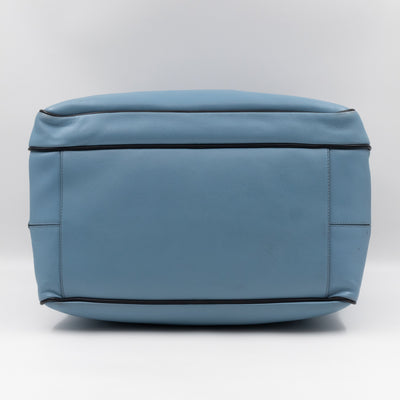 Duffle James Jean Large Blue Leather