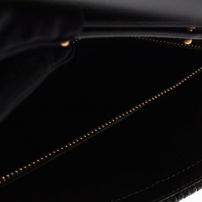 Le Sept Monogram Envelope Crossbody Black Velvet