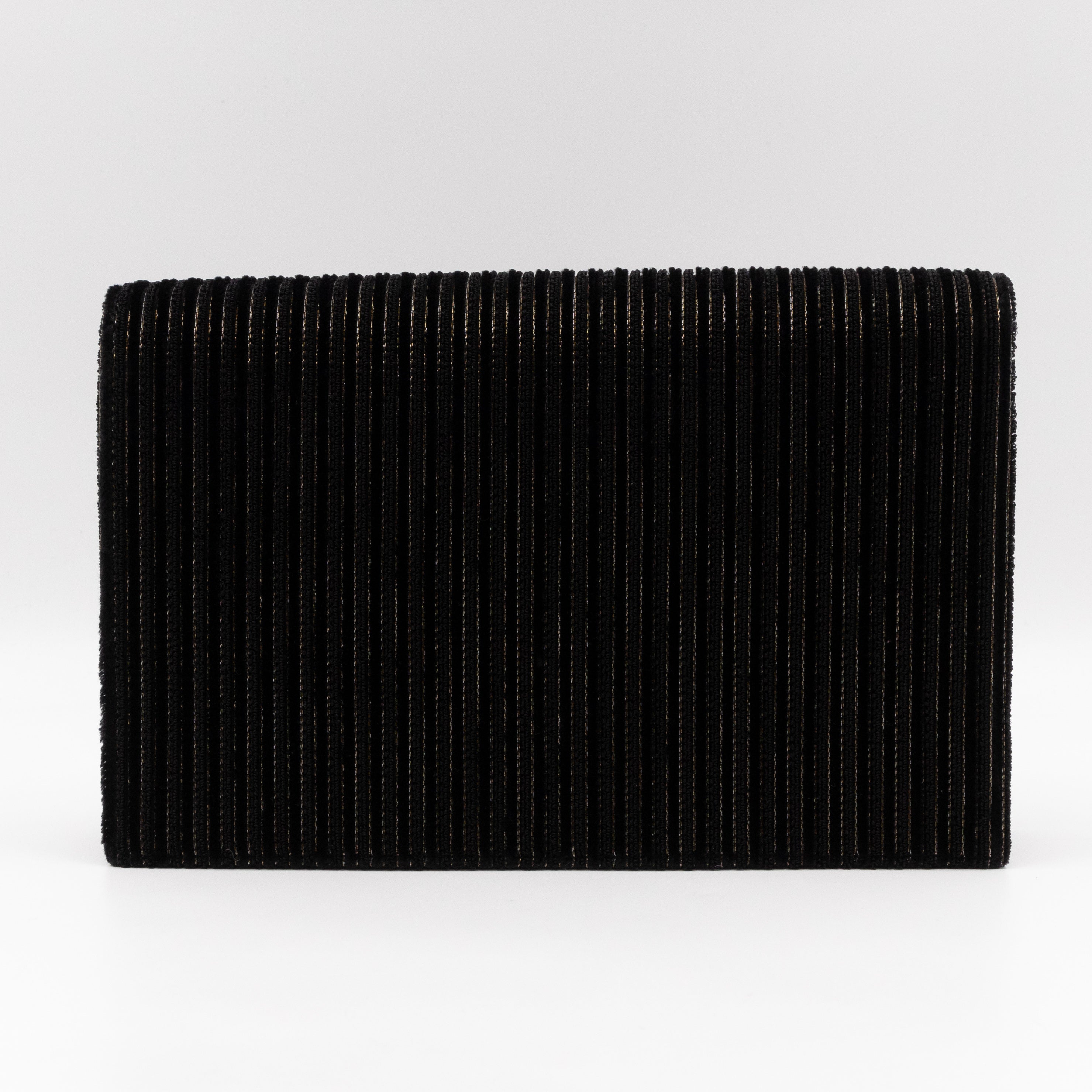 Le Sept Monogram Envelope Crossbody Black Velvet