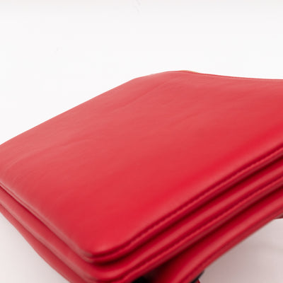 Large Trio Bag Red Leather