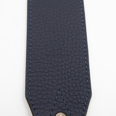 Wide Bandouliere Sunrise & Navy Leather