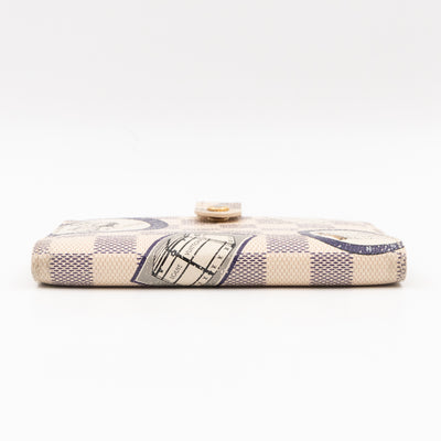 Small Ring Agenda Cover Trunks Damier Azur
